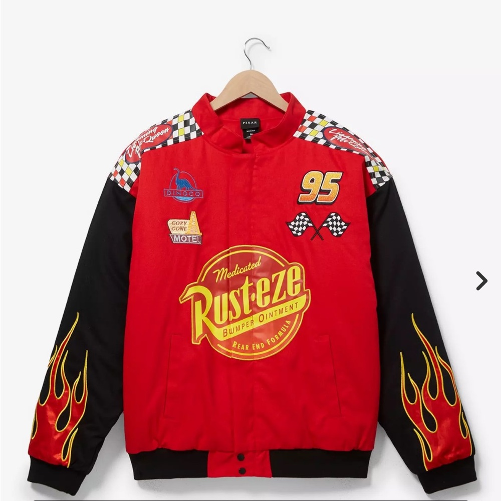 Disney Pixar Cars Lightning McQueen Racing Jacket - BoxLunch Exclusive